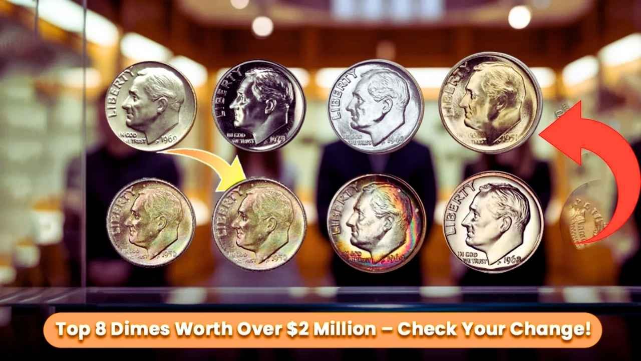8 Rare Roosevelt Dimes Worth Millions