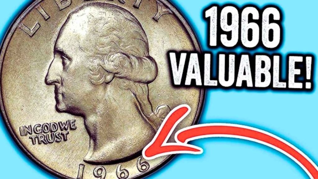 Rare 1966 Error Washington Quarter Coin Worth $20,000,000