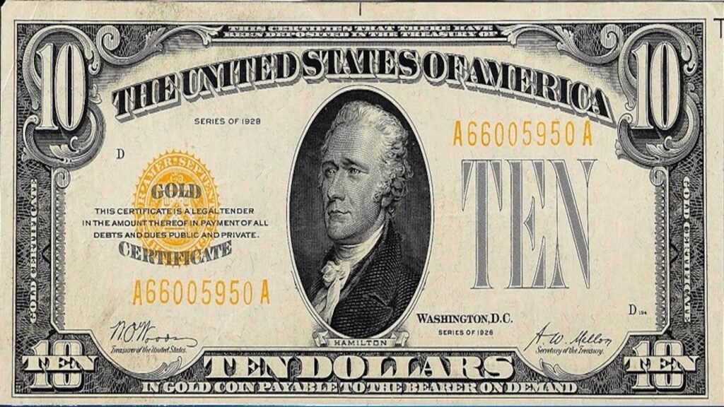 Teen Discovers Rare $10 Gold Certificate in Grandpa’s Toolbox