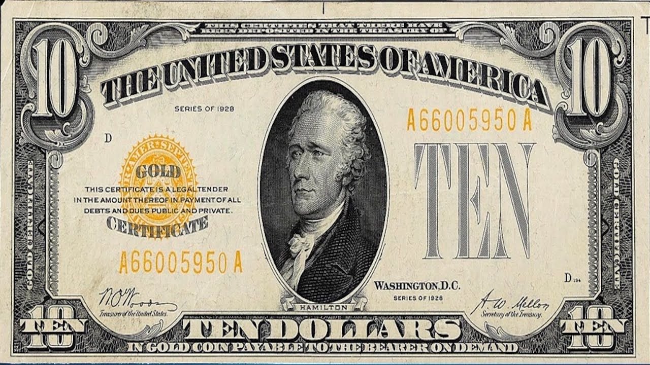 Teen Discovers Rare $10 Gold Certificate in Grandpa’s Toolbox