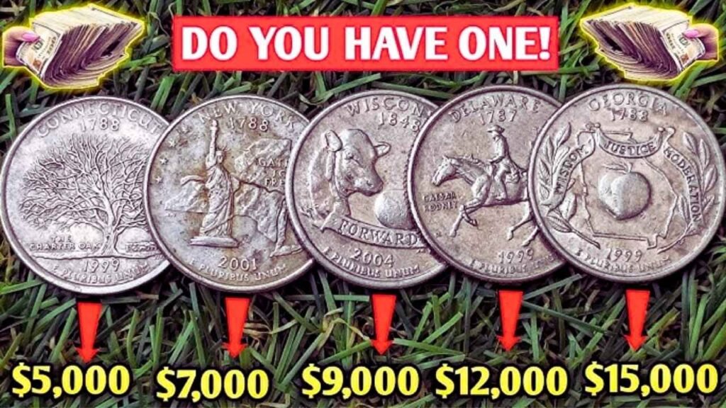 Ten State Quarters Worth Billions