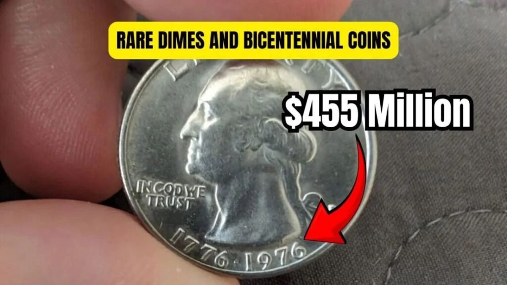 Vintage Dimes and Bicentennial Quarters Worth Millions