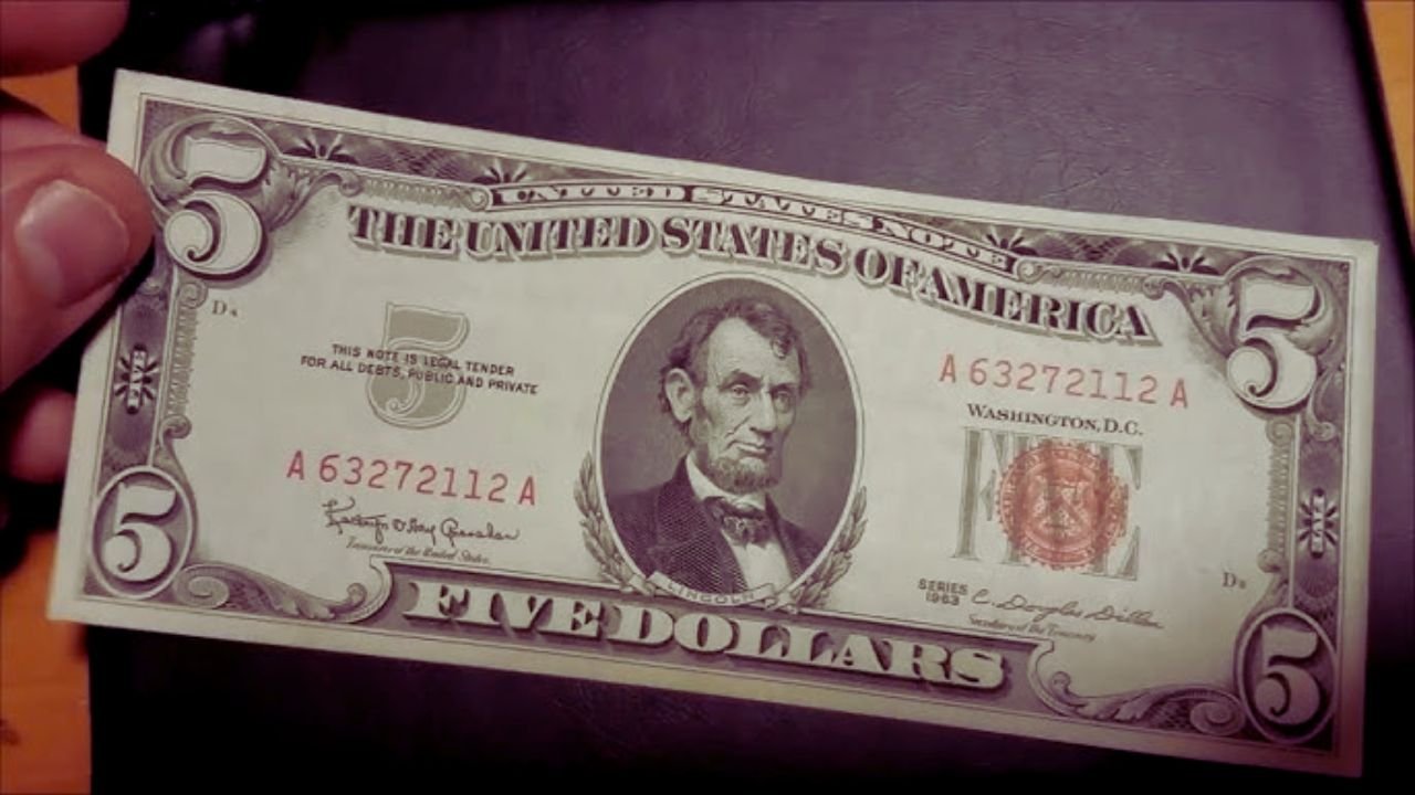 Your 1953 Red Seal $5 Bill Could Be Worth Over $100,000 Check Your Wallet Now