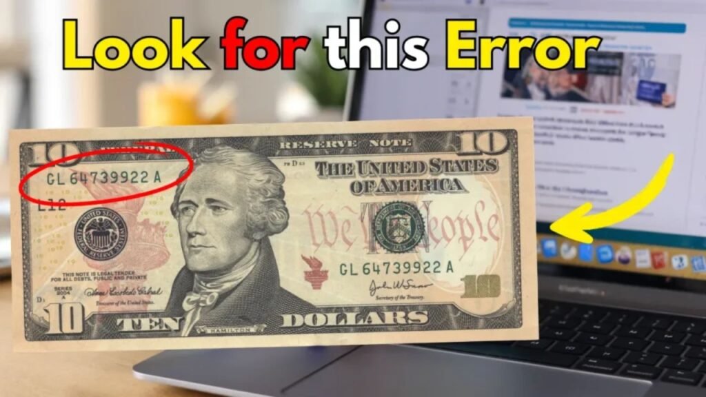 Rare 2021 $10 Bill With Double Printing Found in Circulation