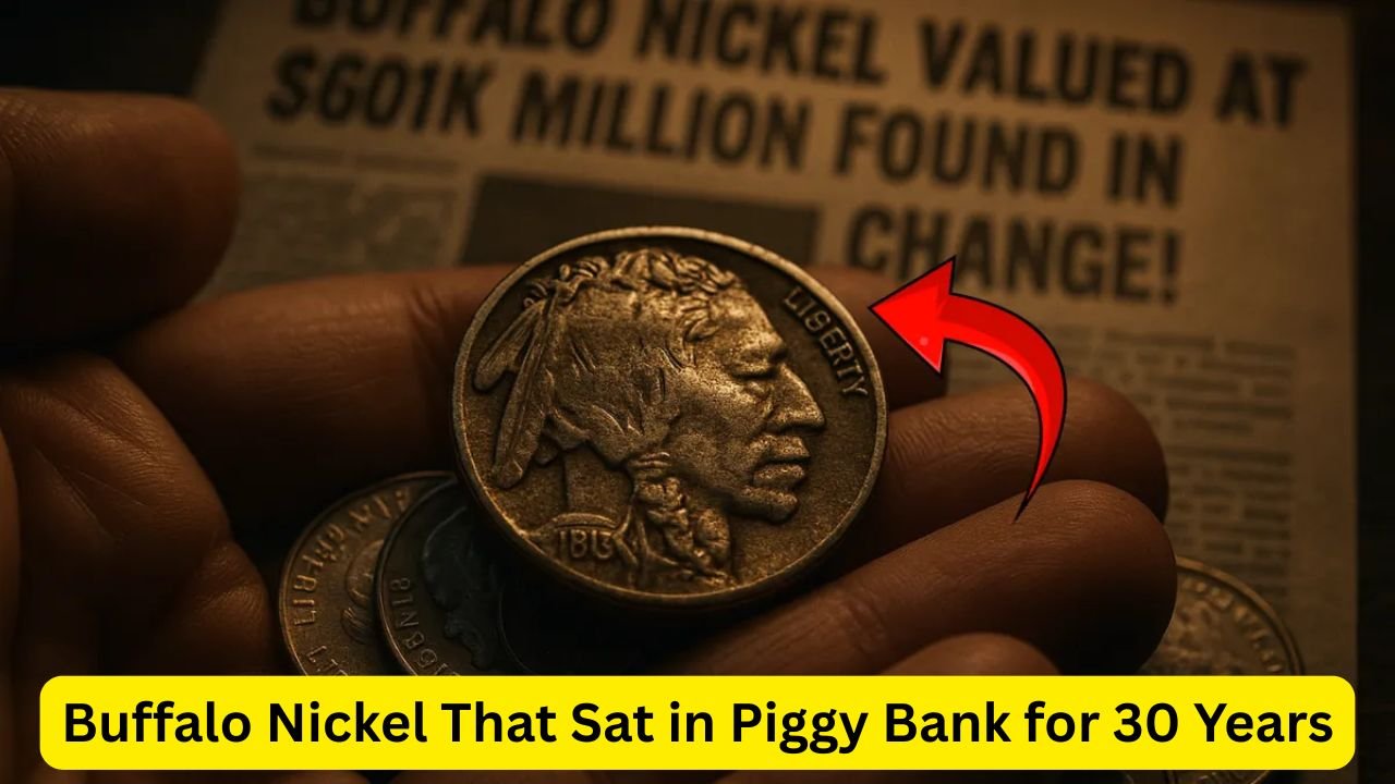 The Buffalo Nickel That Sat in a Piggy Bank for 30 Years